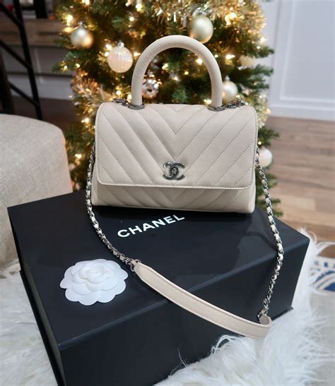 chanel flap bag with handle|chanel small bag with handle.